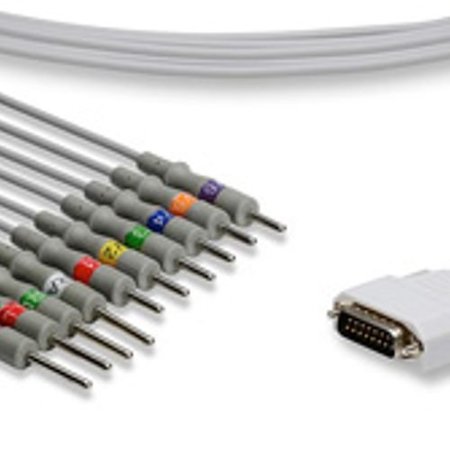 ILC Replacement for Nihon Kohden Ba-901d Direct-connect EKG Cables BA-901D DIRECT-CONNECT EKG CABLES NIHON KOHDEN